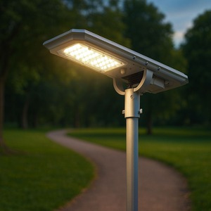 Lámpara Solar LED para Exteriores, Jardín, Camino, Parque, Iluminación de Alta Eficiencia, Ahorro de Energía, Larga Vida Útil, Control Automático - Product Image 5