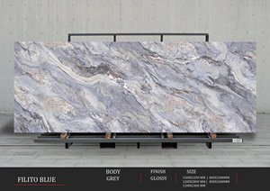 1200x3200 Azulejos de porcelana brillante | Tamaño personalizado 800x2400 Formato grande | Suelo de pared Moderno Elegante Calidad de exportación - Product Image 3