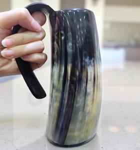 แก้วมักลายวัวดื่มแบบไวกิ้งพร้อมด้ามจับดีไซน์หรูหราเครื่องดื่มร้อนและเย็นแกะสลักตามสั่ง100% - Product Image 1