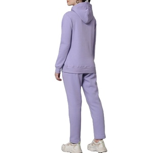 Conjunto de chándales de dos piezas para mujer, ropa deportiva informal, traje de jogging, Conjunto de sudadera y pantalones a juego, traje de gimnasio con logotipo personalizado 2026 - Product Image 5