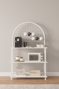 Coffee Bar <b>Kitchen</b> <b>Storage</b> Rack Microwave Oven Stand <b>Kitchen</b> Organizer Coffee Bar Station <b>Kitchen</b> Shelving <b>Unit</b> 3 Tier <b>Storage</b> - Product Image 2