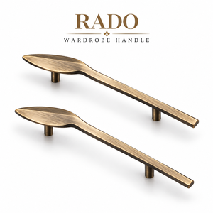 Rado Wardrobe Handle With Matte <b>Antique</b> Finish Decorative Cabinet Pull For Furniture <b>Doors</b> Home Storage And Interior Hardware - Product Image 1