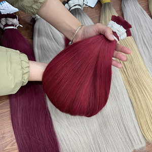 Artículos Populares 2026, Cabello Humano al Por Mayor, Cabello Humano de Muy Alta Calidad, Precioso, Muy Brillante y Suave, Fácil de Aplicar, Liso Natural al Por Mayor - Product Image 2