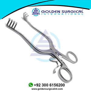 Retractor quirúrgico Weitlaner de 7 pulgadas, instrumentos quirúrgicos veterinarios de acero inoxidable con punta roma - Product Image 6