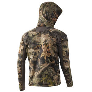 Veste de chasse avec poignets et capuche réglables pour une protection contre le froid, veste de chasse softshell légère - Product Image 6