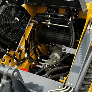 EPA Euro 5 para Minicargadora Derette T800, Motor de Gasolina de 23 HP, Sistema de Bomba Triple, Herramienta para Jardín y Granja, Motor Hidráulico MOOG - Product Image 6