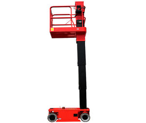 Plataforma Elevadora Vertical Autopropulsada de 8m CE, Mini Plataforma Elevadora de Mástil, Plataformas Aéreas Portátiles para Uso en Fábrica - Product Image 2