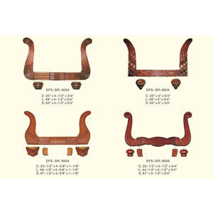 Rieles de brazo de sofá de madera de lujo más vendidos Base Premium con patas para muebles de alta gama - Product Image 3