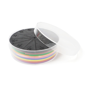 Juego de fracciones de círculo de plástico con estuche transparente - Product Image 4