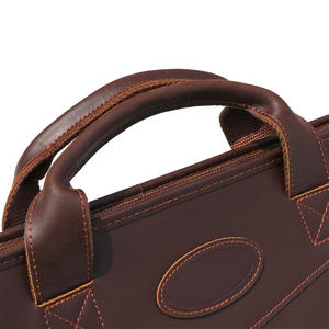 Estuche de Caza de Cuero Genuino de Primera Calidad, Color Marrón, con Forro de Sherpa, Estuche de Caza y Tiro Duradero - Product Image 4