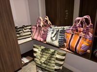 Sacs de courses réutilisables écologiques en nylon, en plastique recyclé, avec fermeture éclair en sangle tissée PP, impression offset personnalisée