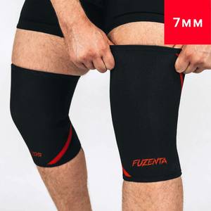 Custom 7mm <b>Neoprene</b> Weight Lifting Knee Sleeves Cross-fit Gym Squats Knees Injury Prevention Powerlifting Compression Knee Pads - Product Image 2