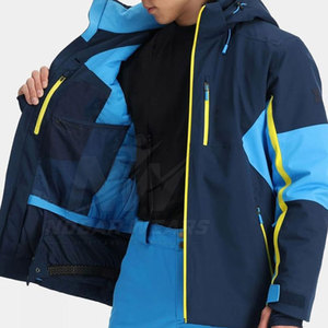 Chaqueta de Esquí para Hombre, Impermeable, para Deportes al Aire Libre, con Servicio de Fábrica de Marca Privada, Chaqueta de Esquí Segura para Hombre - Product Image 4