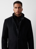 2024 nouveau commerce extérieur britannique hommes trench manteau long haute qualité hiver hommes long pardessus laine pardessus hommes