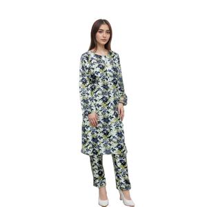 Costume 2 pièces en coton élégant pour femmes tenue décontractée confortable pour un usage quotidien vêtements ethniques indiens et pakistanais - Product Image 1