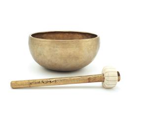 Cuenco de latón de meditación Tibetano para cantar, cuenco de alta calidad y el mejor tazón de METAL para cantar - Product Image 1