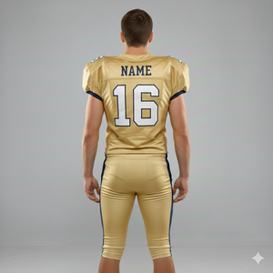 Maillots de football américain de performance d'élite, respirants, à manches courtes, coupe personnalisée, vente en gros, polyester, sublimation, logos brodés - Product Image 1