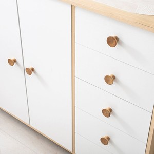 Different style wood knobs <b>pull</b> cabinet drawer <b>for</b> <b>home</b> dresser door cabinet furniture decorative kitchen wardrobe handle knobs - Product Image 4