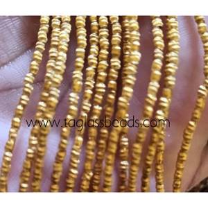 Tùy chỉnh thực hiện kính mạ vàng hạt trong kích thước 2 Mét thích hợp cho các nhà thiết kế đồ trang sức và hạt cửa hàng để bán lại lý tưởng cho Ecuador - Product Image 5