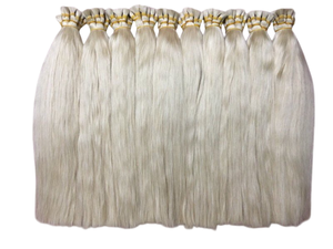 ผมเรีมี่ตรง100G ผมต่อยาวปลายวาดสองสีเนื้อจำนวนมากแบบเวียดนาม - Product Image 2