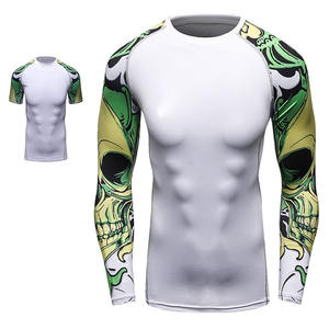 Sublimation Vente à Chaud Dernier design MMA Grappling Rash Guard Fitness Wear Rash Guard Top Qualité Gym Exercice Rash Guards - Product Image 5