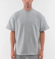 Camisetas de Hombre de Talla Grande Personalizadas OEM, de Tela Jersey 100% Algodón Ecológico, Transpirable, de 240 GSM, en Colores Completos, Tallas 3XL-6XL