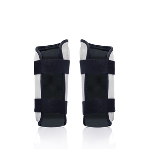 Espinilleras Blancas de Taekwondo, Protectores de Tobillo, Protectores de Pies para Entrenamiento de Artes Marciales de EVA, Embalaje Personalizado - Product Image 3
