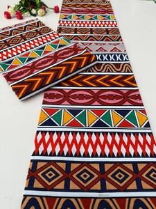 Afrique du Sud Premium personnalisé africain Wax Print et Ankara Cotton Fabric Motifs exclusifs pour la mode et les vêtements élégants - Product Image 5