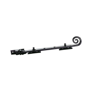 Casement de hierro forjado Stay Curly Tail Heavy Duty Casement Stay para VENTANAS DE METAL Rustic Casement Stay Curly Tail - Product Image 4