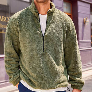 En nuevo stock, sudadera de lana Sherpa, sudadera de lana Sherpa hecha profesional de alta calidad para venta en línea - Product Image 3