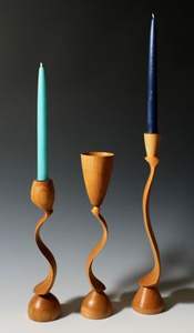 Candelabro Decorativo de Madera para Decoración de Interiores de Hogar Moderno y Tradicional, Base Resistente, Estructura Alta y Elegante, Navidad - Product Image 2