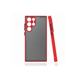 Funda Protectora de Silicona Roja EFFX Hux Premium para Samsung Galaxy S22 Ultra, Compatible con Modelos 7 Plus, 14 Plus, 13 Pro Max, 8 - Product Image 1