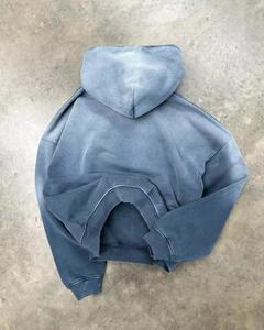 เสื้อฮู้ดดี้สีพื้นไล่เฉดสีแฟชั่นใหม่ สไตล์วินเทจ ฮาราจูกุ ยุค Y2K โกธิค ฮิปฮอป ยอดนิยม สวมใส่สบาย เหมาะสำหรับคู่รัก - Product Image 2