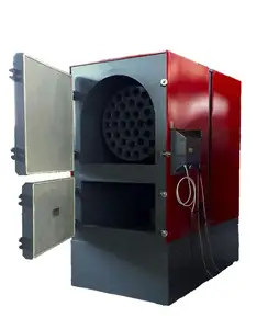 FACI 645 kW, Autonomous pellet boiler with automatic pellet feeding and ignition system combustion control, boiler industrial