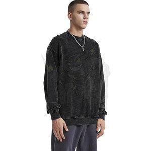 Alta calidad logotipo personalizado 100% algodón pesado bordado pulóver hombres sudaderas con capucha personalizar Impresión de logotipo - Product Image 5