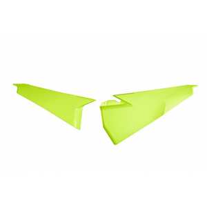 Husqvarna FC 350 2019-2022 parte superiore giallo fluorescente in plastica ABS pannelli laterali carenatura moto - Product Image 1