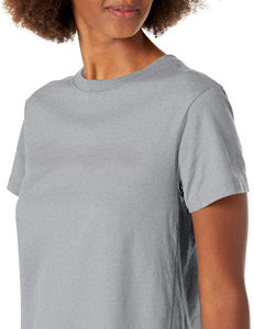 2025 vente en gros usine de haute qualité Logo personnalisé T-shirt femmes hauts décontracté - Product Image 6