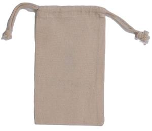 Bolsa con cordón de lona de algodón orgánico grande ecológica Bolsas con logotipo personalizado Impresión Blanco Reciclable Reutilizable Vida diaria - Product Image 5