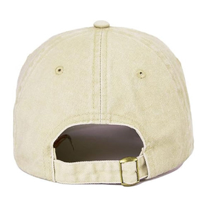 หมวกเบสบอลสีพื้นคุณภาพสูง สไตล์สปอร์ตสตรีท ปรับขนาดได้ ผ้าเดนิม ปรับแต่งได้ อุปกรณ์เสริมสำหรับชุดมืออาชีพ - Product Image 3