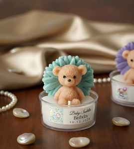 Cute Teddy Flower Glass <b>Candle</b> Luxury <b>Scented</b> <b>Candle</b> Custom Label Birthday return gift <b>Candle</b> Customized Box - Product Image 1