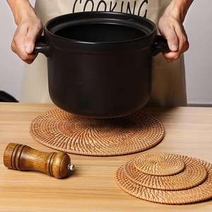 Sous-verres en rotin écologiques - Product Image 5