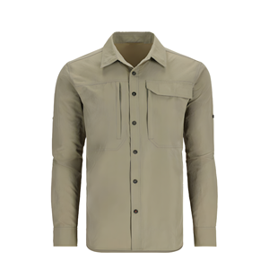 Camisa de Pesca Personalizable para Hombre, Manga Larga, 220g, Poliéster, Secado Rápido, UPF 50, con Cierre de Botones, Tallas Grandes Disponibles - Product Image 1