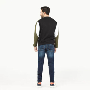 Sudadera Personalizada para Hombre, 100% Algodón, Ecológica, con Cuello Redondo, Diseño Urbano con Logotipo Personalizado, Suministro al por Mayor para Invierno - Product Image 5