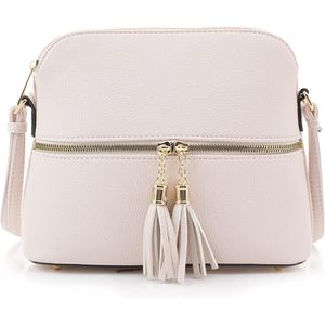 Sac à bandoulière pour femme, sac à main en cuir PU texturé, sac à bandoulière pour le bureau et les occasions décontractées - Product Image 1