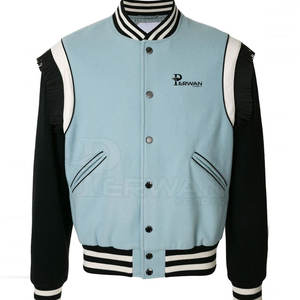 Veste Letterman taille personnalisée en vente en gros à vendre veste d'hiver Letterman à col montant pour l'extérieur - Product Image 1