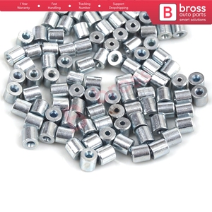 BCR003 BCR003 สายเคเบิลรีเลย์หน้าต่าง สายรัด ปลายสาย หมุดยึด 5x5/1.7 มม. 100 ชิ้น - Product Image 4