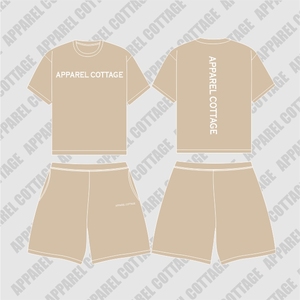 ชุดวิ่งผ้าฝ้ายผ้าฝ้าย2ชิ้นชุดกันลมเสื้อยืดและกางเกงขาสั้นชุดวิ่งออกกำลังกายผ้าฝ้าย100% ออกแบบได้ตามที่ต้องการ - Product Image 3