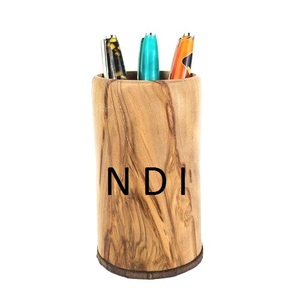 Porte-crayons en bois de qualité supérieure pour bureau, bureau, table, décoration, rangement de stylos ou autres articles de papeterie. - Product Image 6