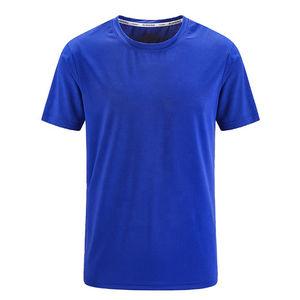 เสื้อยืดออกกำลังกายผ้าฝ้าย100% สำหรับผู้ชายพิมพ์โลโก้แบบกำหนดเองพิมพ์ลายพื้นแบบพรีเมียมสำหรับฤดูร้อน - Product Image 6