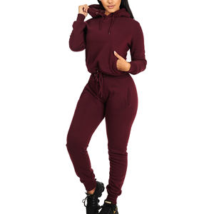 Survêtements d'extérieur décontractés pour femmes Taille personnalisée avec motif solide Prix - Product Image 4